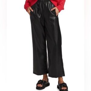 MOTHER Vegan Leather Pants